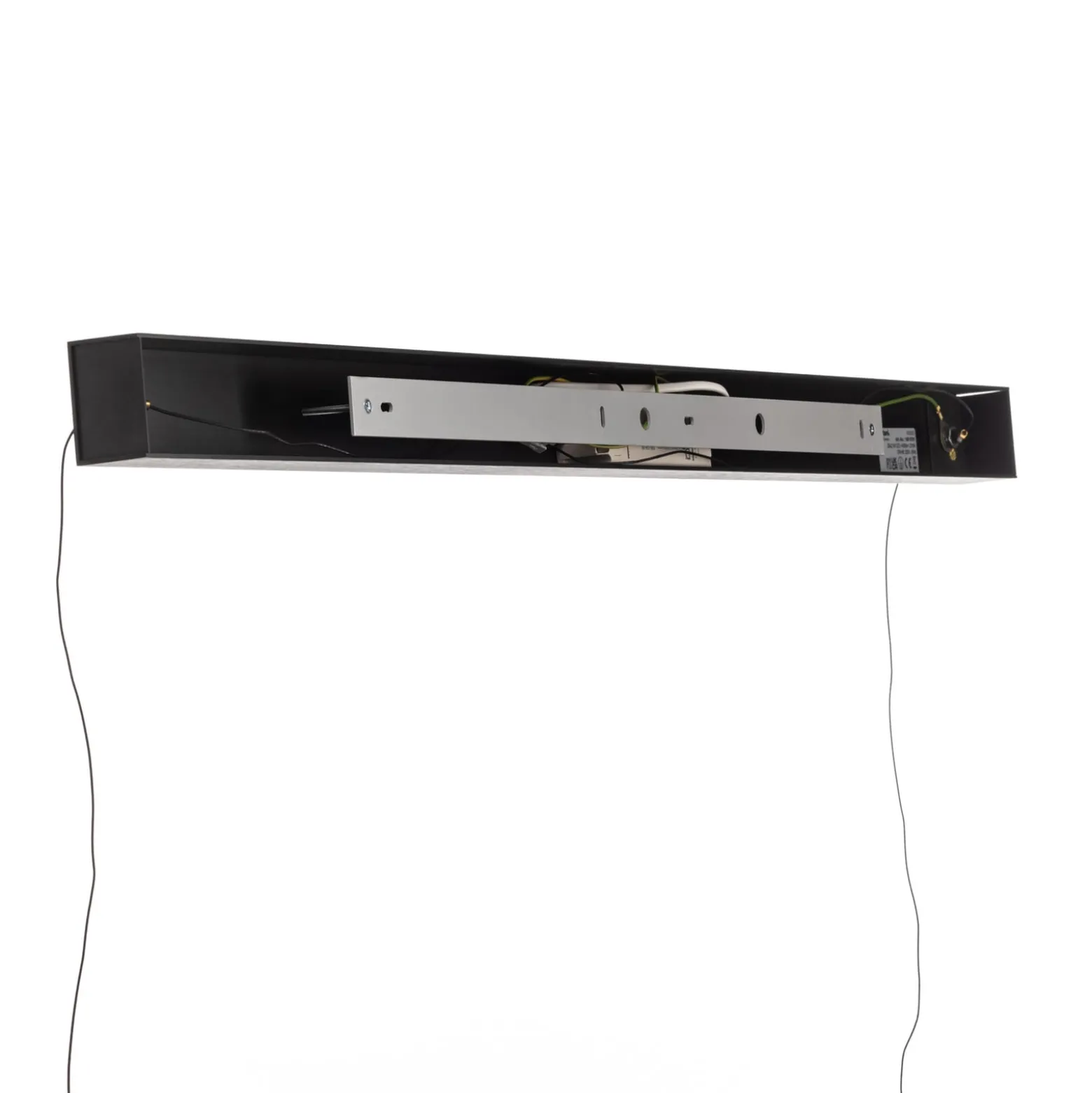 Quitani Lysia LED-Pendel, oxidiert/schwarz, 118 cm