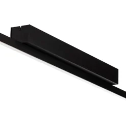 Quitani Niara LED-Deckenleuchte, schwarz eloxal