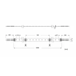 Radium Essence 1500 LED-Strip, 5 m, 60W, 2.700K