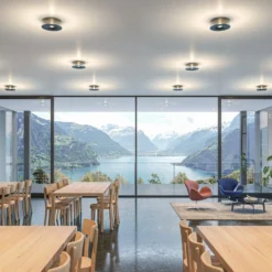 Ribag Vior LED-Deckenleuchte 3.000K 40° schwarz
