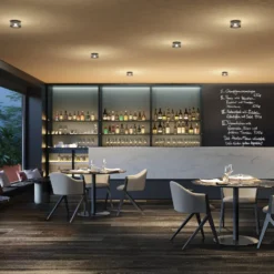 Ribag Vior LED-Deckenleuchte 2.700K 40° schwarz