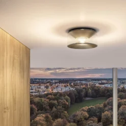 Ribag Vior LED-Deckenleuchte sandgold 40° 3.000K