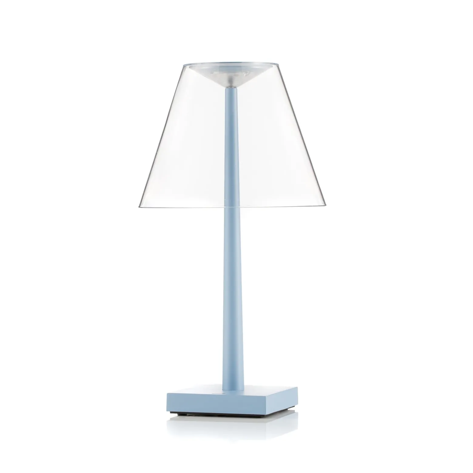 Rotaliana Dina+ T1 LED-Akkutischleuchte hellblau