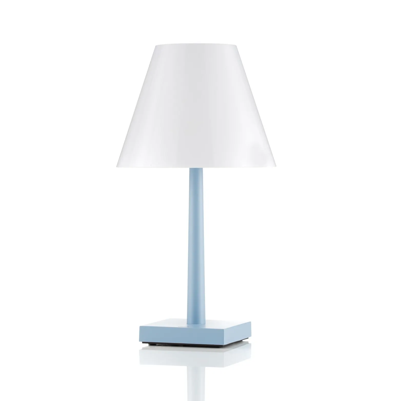 Rotaliana Dina+ T1 LED-Akkutischleuchte hellblau