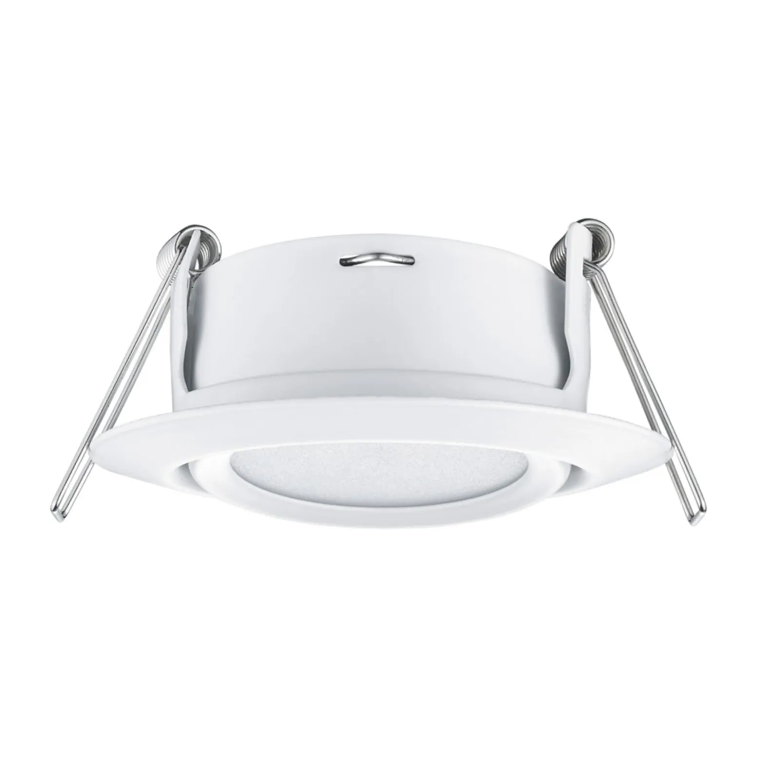 Runder LED-Einbaustrahler Rila in Weiß