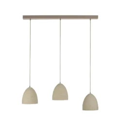 SCHÖNER WOHNEN Hängelampe Traventa, 3-flammig, beige, E27