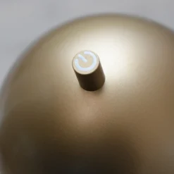 SCHÖNER WOHNEN LED-Akku-Stehlampe Bellis, goldfarben, IP54