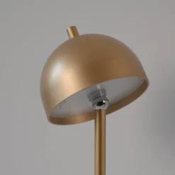 SCHÖNER WOHNEN LED-Akku-Stehlampe Bellis, goldfarben, IP54