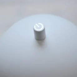 SCHÖNER WOHNEN LED-Akku-Tischlampe Bellies, weiß, IP54