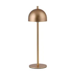 SCHÖNER WOHNEN LED-Akku-Tischlampe Bellies, goldfarben, IP54
