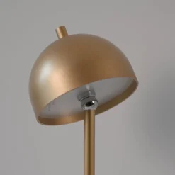SCHÖNER WOHNEN LED-Akku-Tischlampe Bellies, goldfarben, IP54