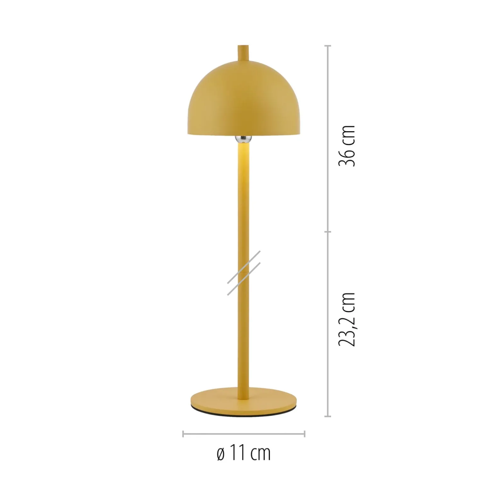 SCHÖNER WOHNEN LED-Akku-Tischlampe Bellies Blütenzauber IP54