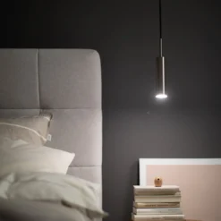 Schöner Wohnen Stina LED-Hängeleuchte 1-flg nickel