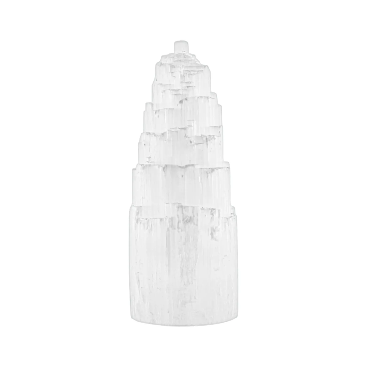 Selenit-Leuchte Eisberg, Höhe 25 cm, ohne Sockel