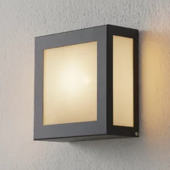 Sensor-Außenwandlampe Aqua Legendo Mini, anthrazit