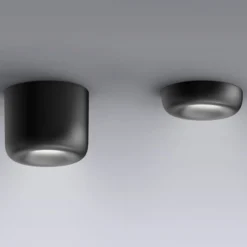 serien.lighting Cavity Ceiling S, schwarz