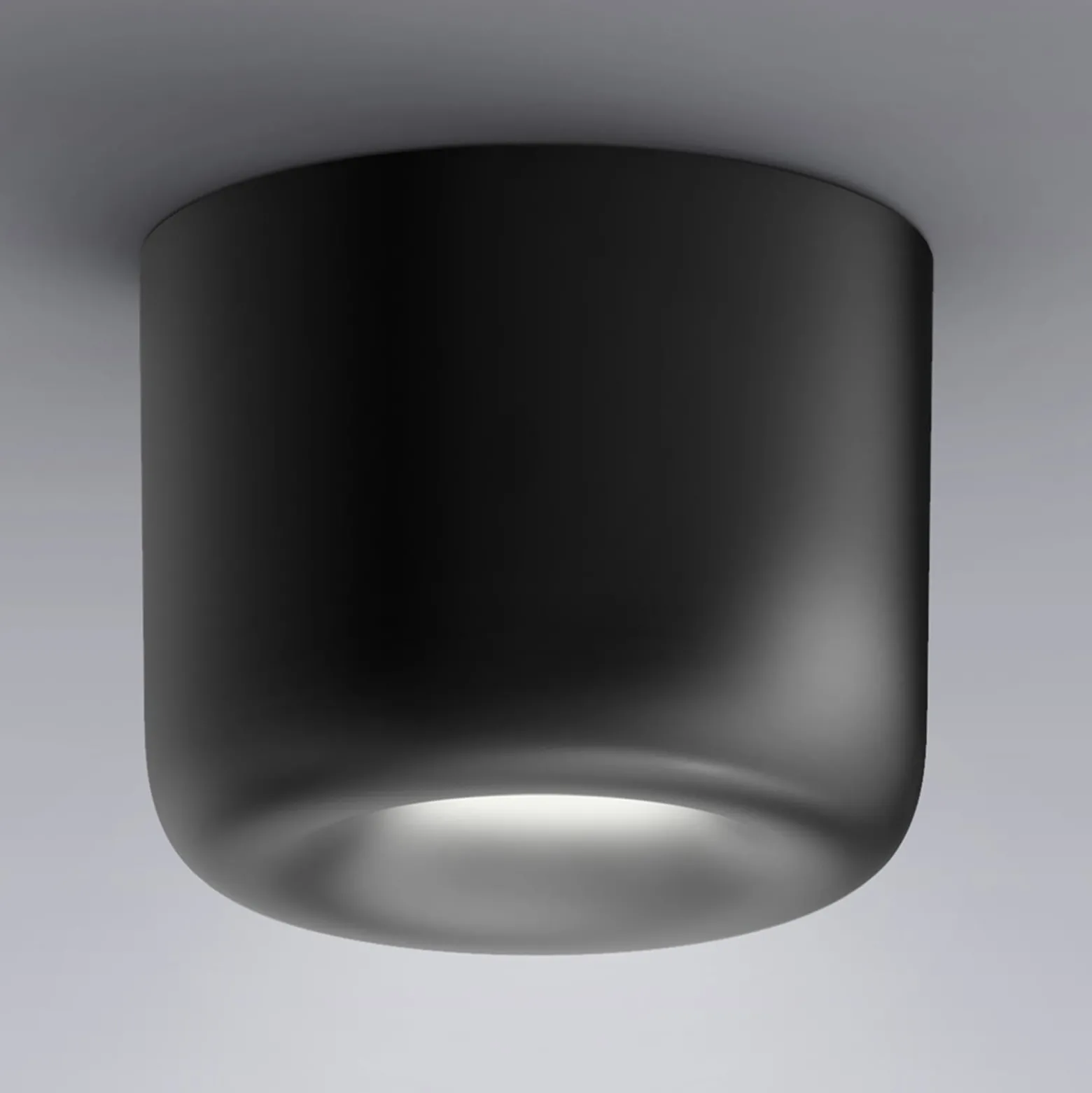 serien.lighting Cavity Ceiling S, schwarz