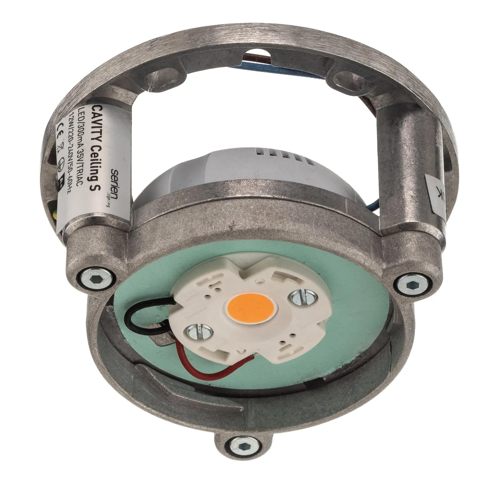 serien.lighting Cavity Ceiling S, bronze