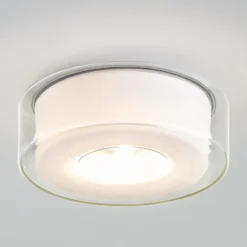 serien.lighting Curling M Decke klar/opal 2.700K