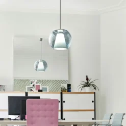 serien.lighting Draft M Hängelampe 927 Triac blau