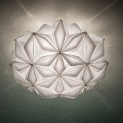 Slamp La Vie M Deckenleuchte, Breite 47 cm, weiß