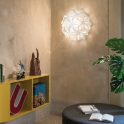Slamp La Vie M Deckenleuchte, Breite 47 cm, weiß