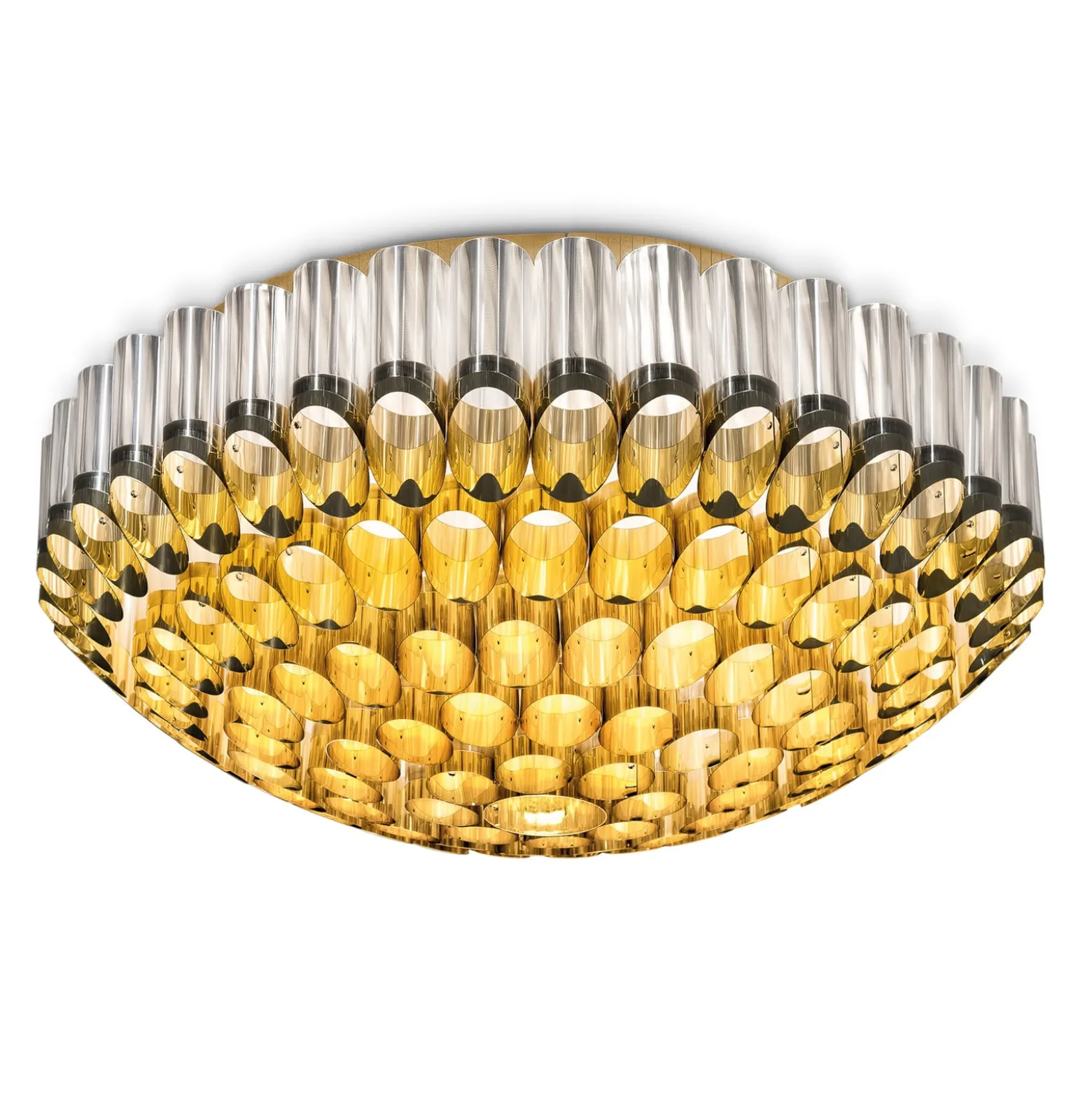 Slamp Odeon Ceiling Deckenleuchte, gold, Ø 102 cm