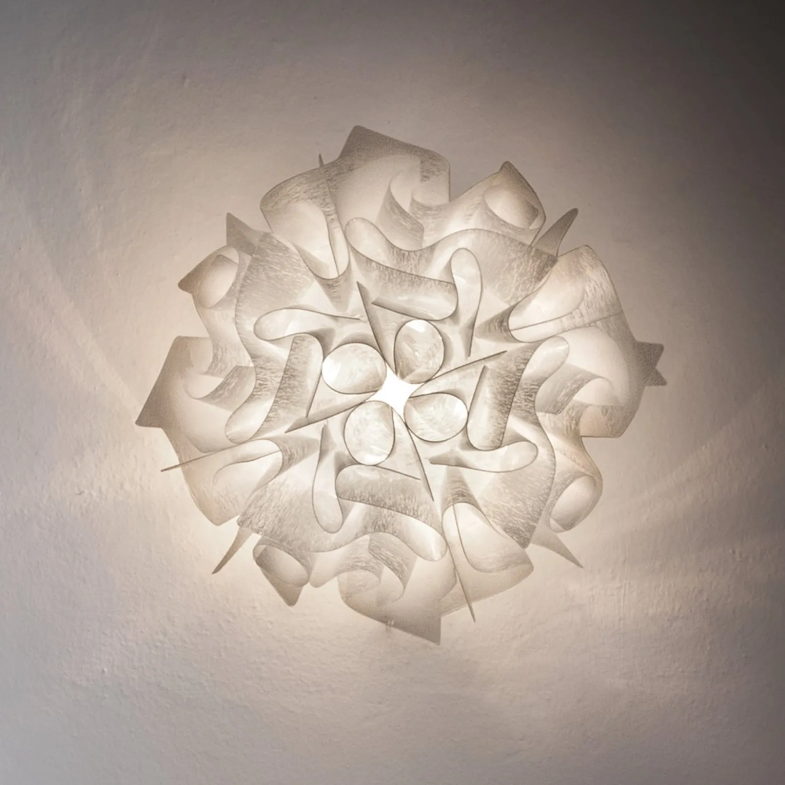 Slamp Veli Couture Medium Deckenlampe weiß Ø53 cm