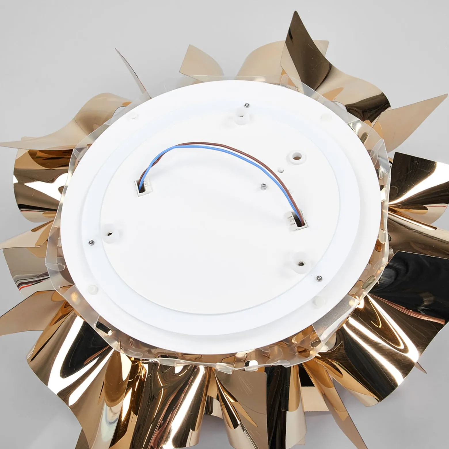 Slamp Veli Medium Design-Deckenlampe Ø 53cm gold