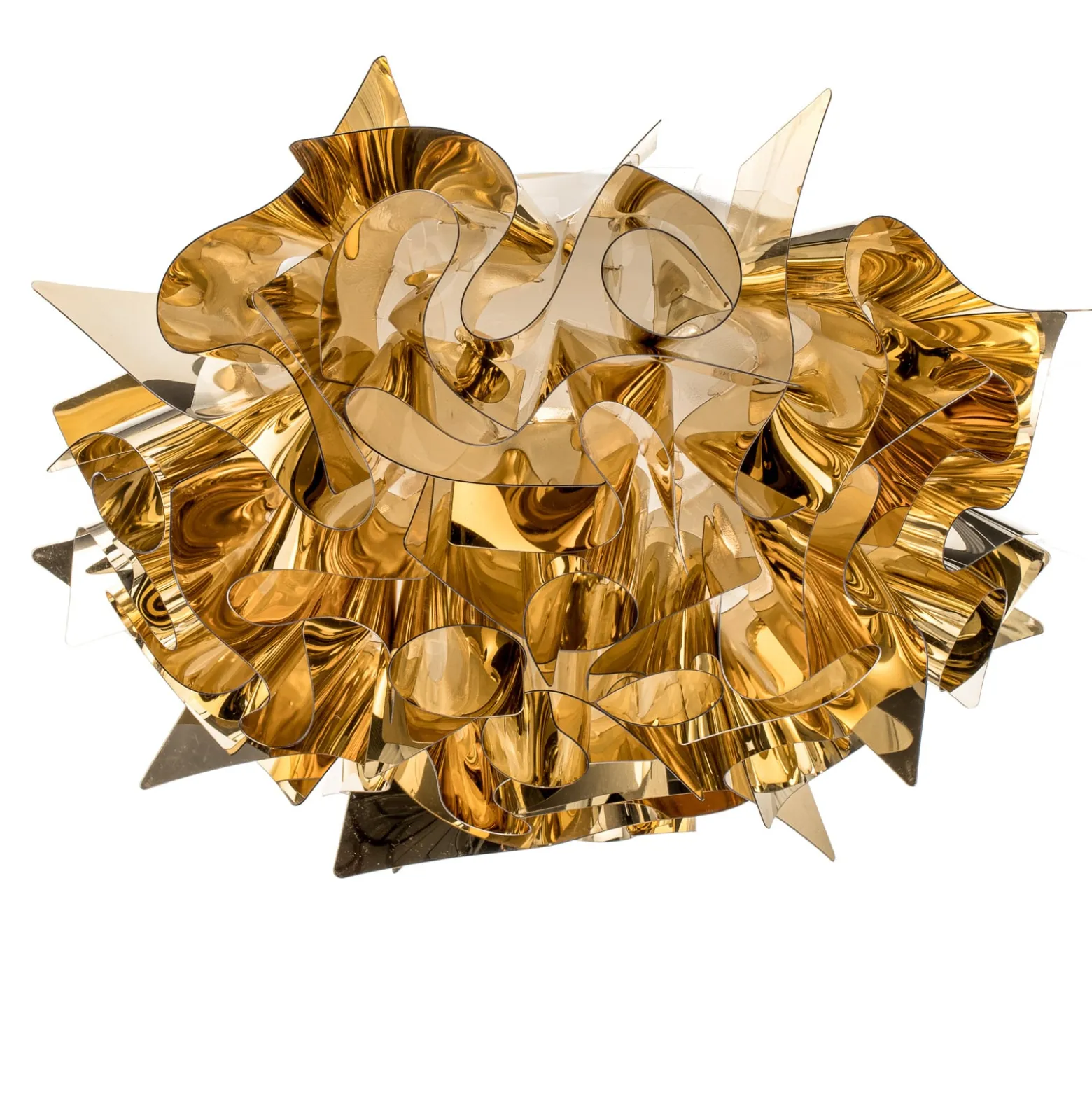 Slamp Veli Mini Design-Deckenleuchte Ø 32cm gold