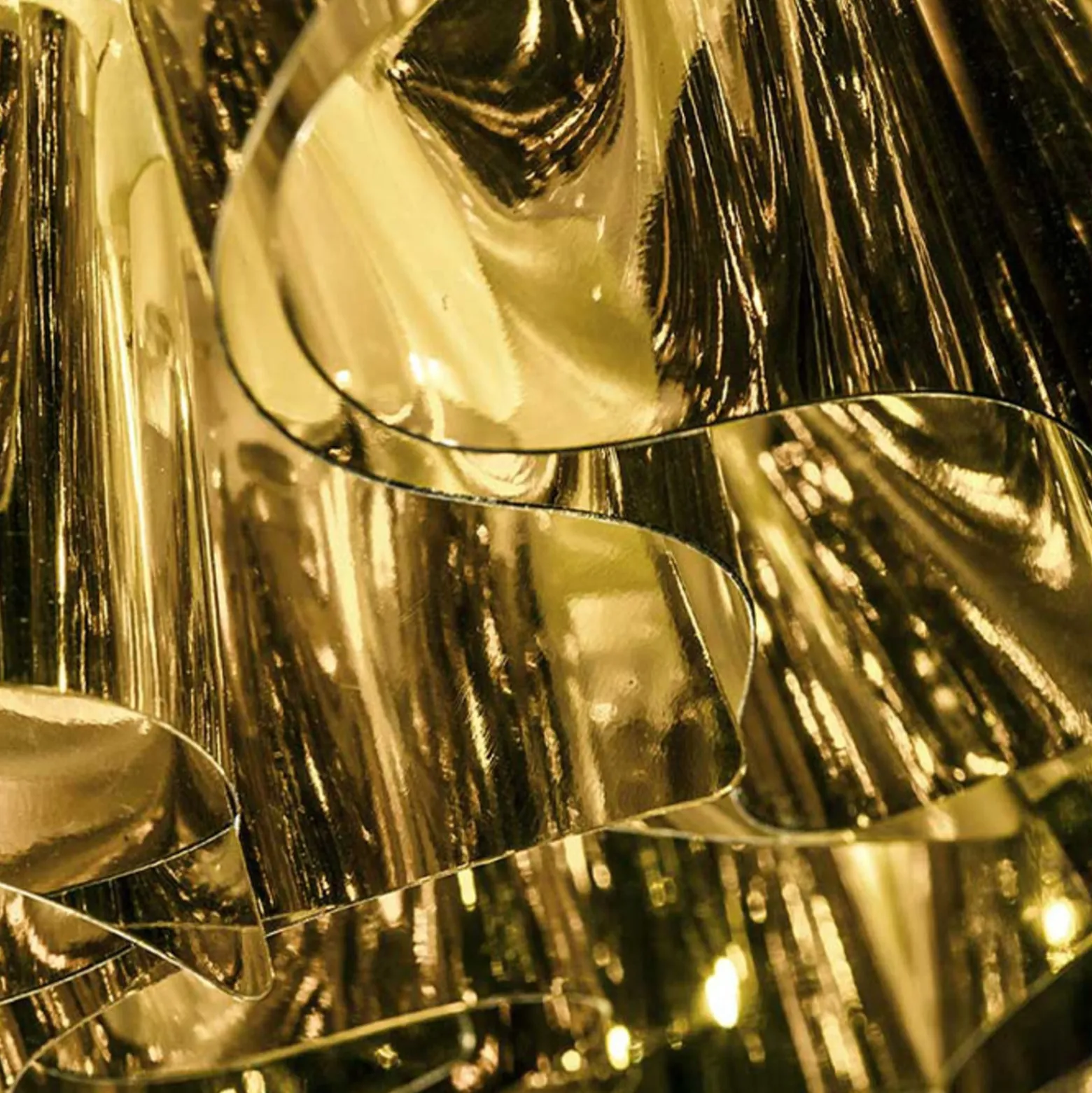 Slamp Veli Mini Design-Deckenleuchte Ø 32cm gold