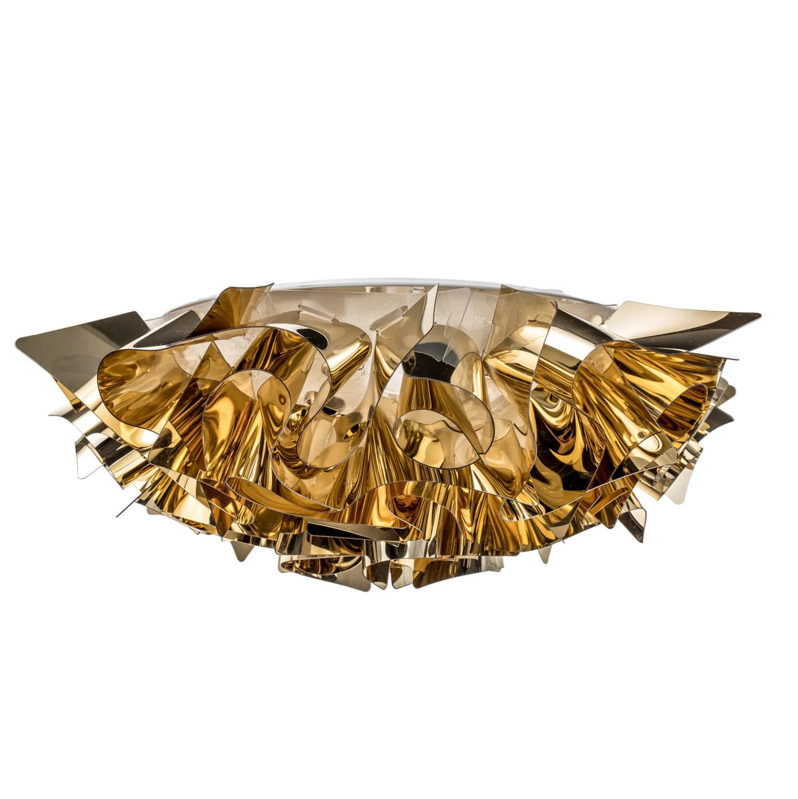 Slamp Veli Mini Design-Deckenleuchte Ø 32cm gold