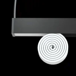 SLC LED-Lichtleiste CLICK, schwarz, 140 cm, CCT, DALI, IP20