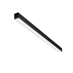 SLC LED-Lichtleiste CLICK, schwarz, 56 cm, CCT, DALI, IP20