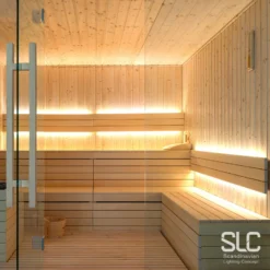 SLC LED-Strip Sauna bis 105°C, 24V IP67 5m 3.000K