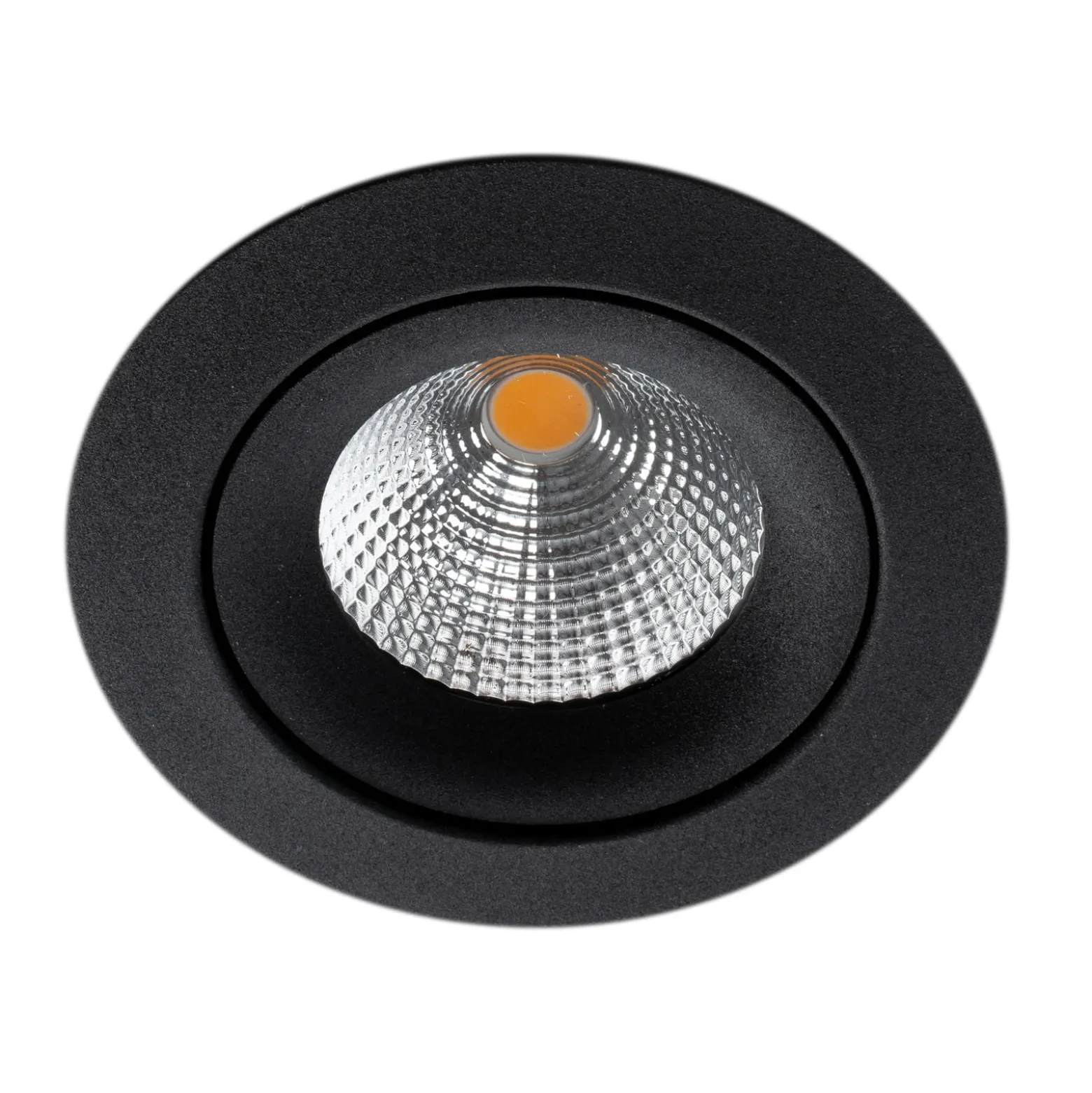 SLC One 360° SunLike LED-Einbauleuchte schwarz 930