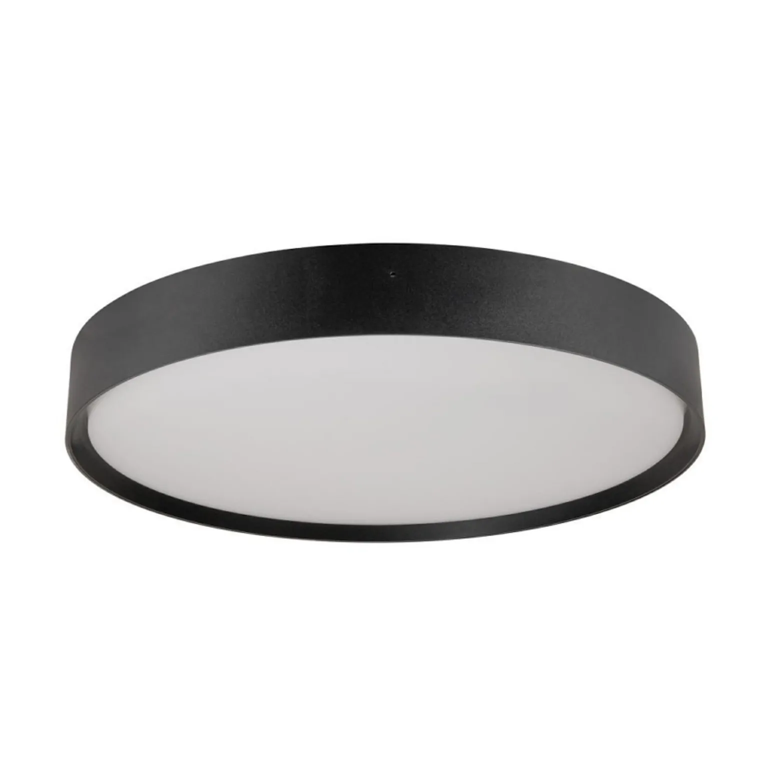 SLV LED-Deckenlampe Decona, Ø 42 cm, schwarz, Metall, CCT