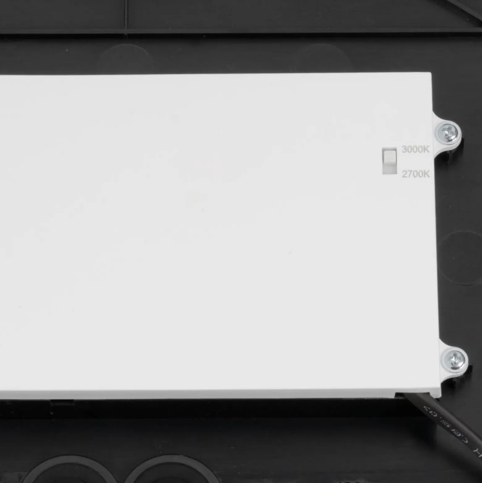 SLV LED-Deckenlampe Decona, Ø 42 cm, schwarz, Metall, CCT