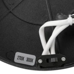 SLV LED-Deckenleuchte One, Ø 60 cm, schwarz, Metall, CCT
