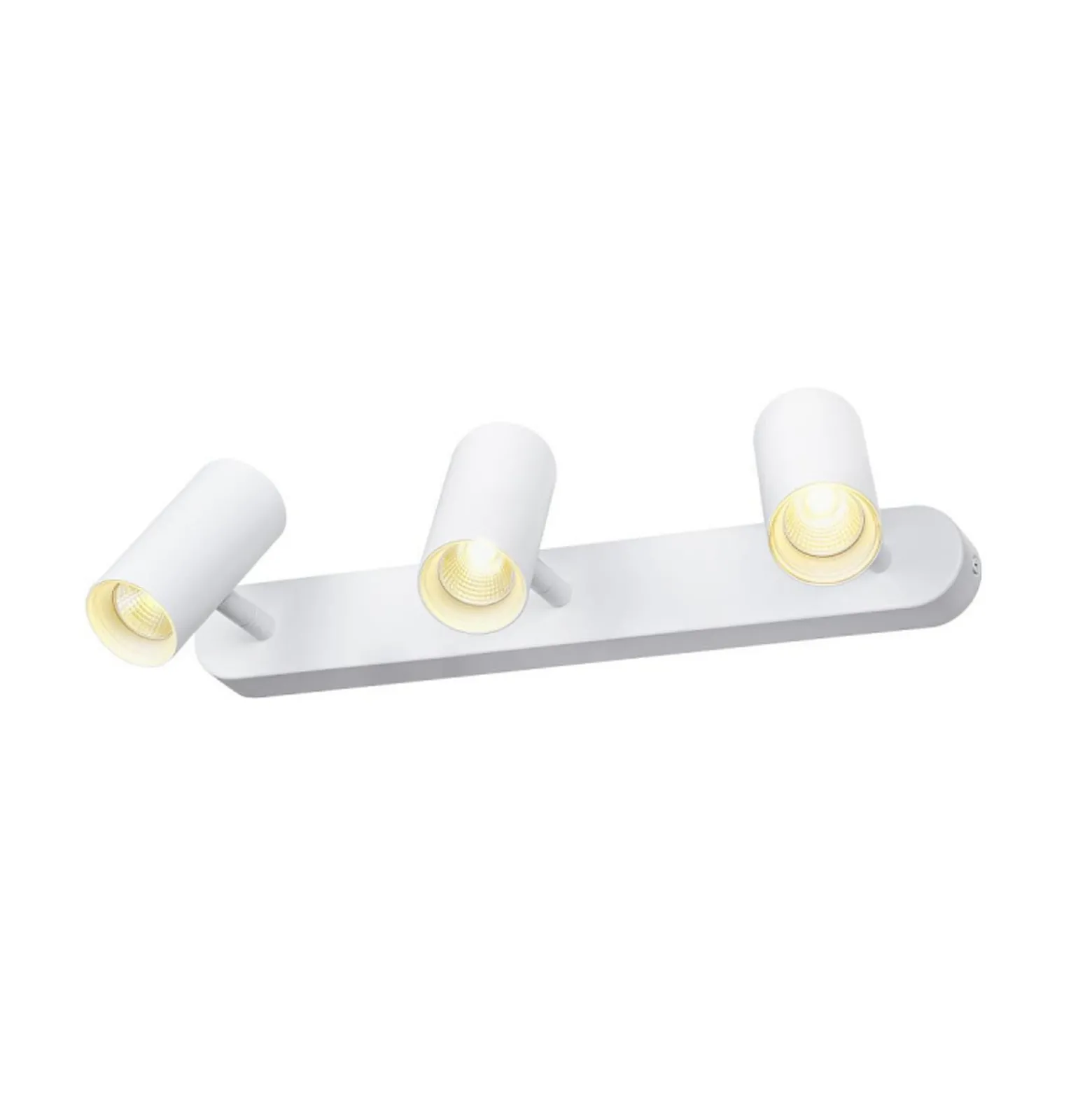 SLV LED-Deckenstrahler Noblo, weiß, dim to warm, Länge 40 cm