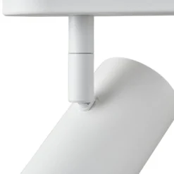 SLV LED-Deckenstrahler Noblo, weiß, 2.700 K, Länge 24 cm