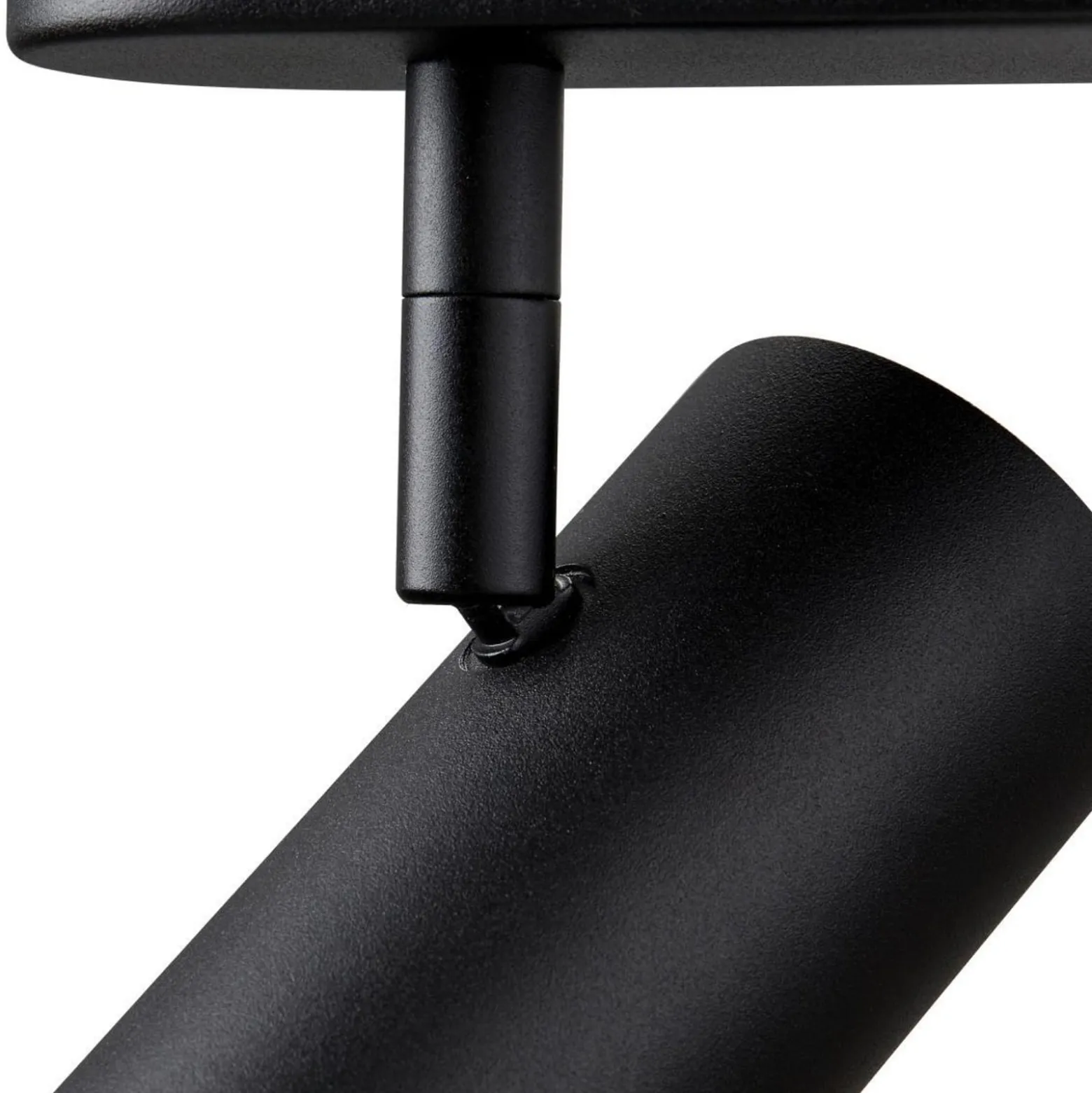 SLV LED-Deckenstrahler Noblo, 2.700 K, schwarz, Länge 40 cm
