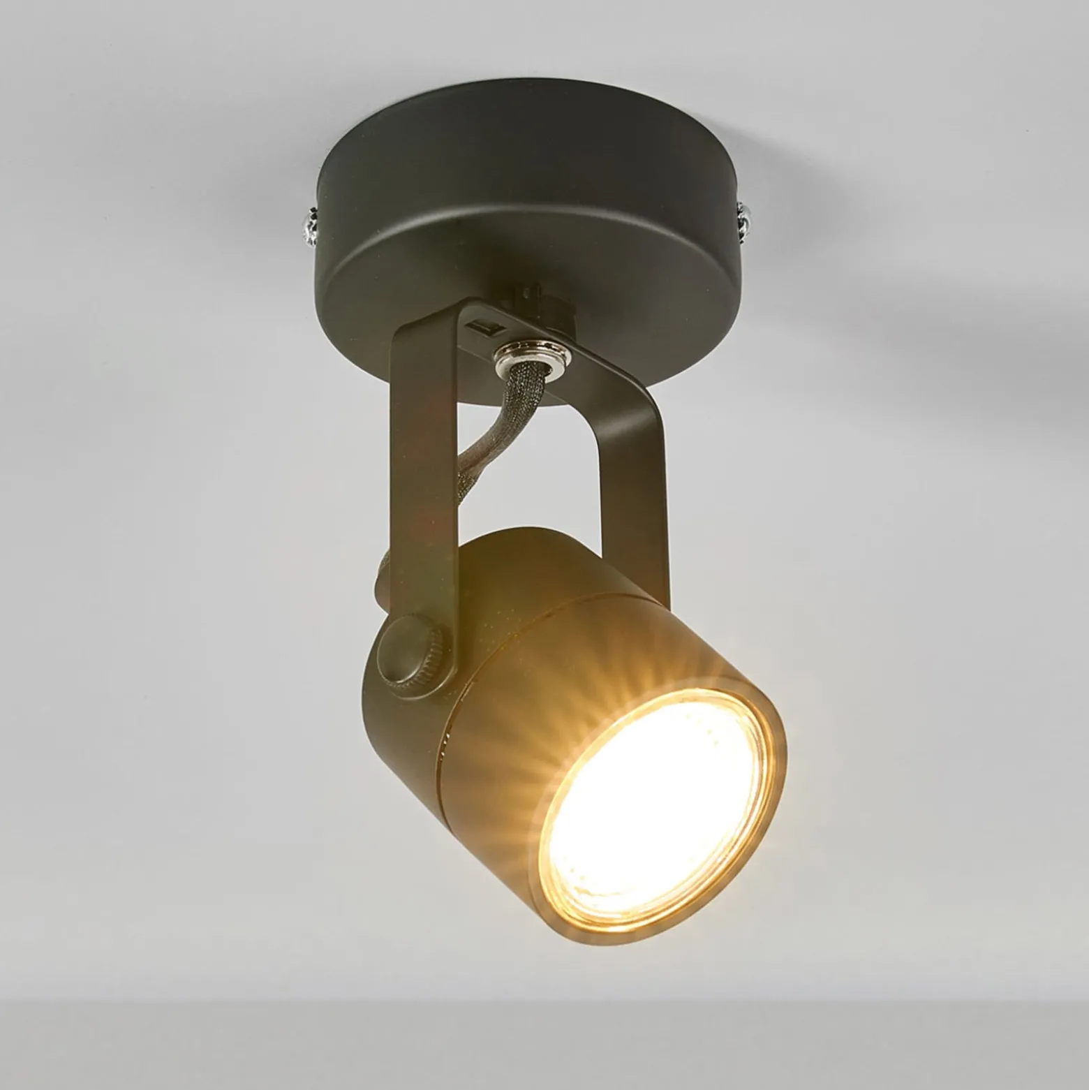 SLV Spot 79 Deckenstrahler 1flg. 230V schwarz