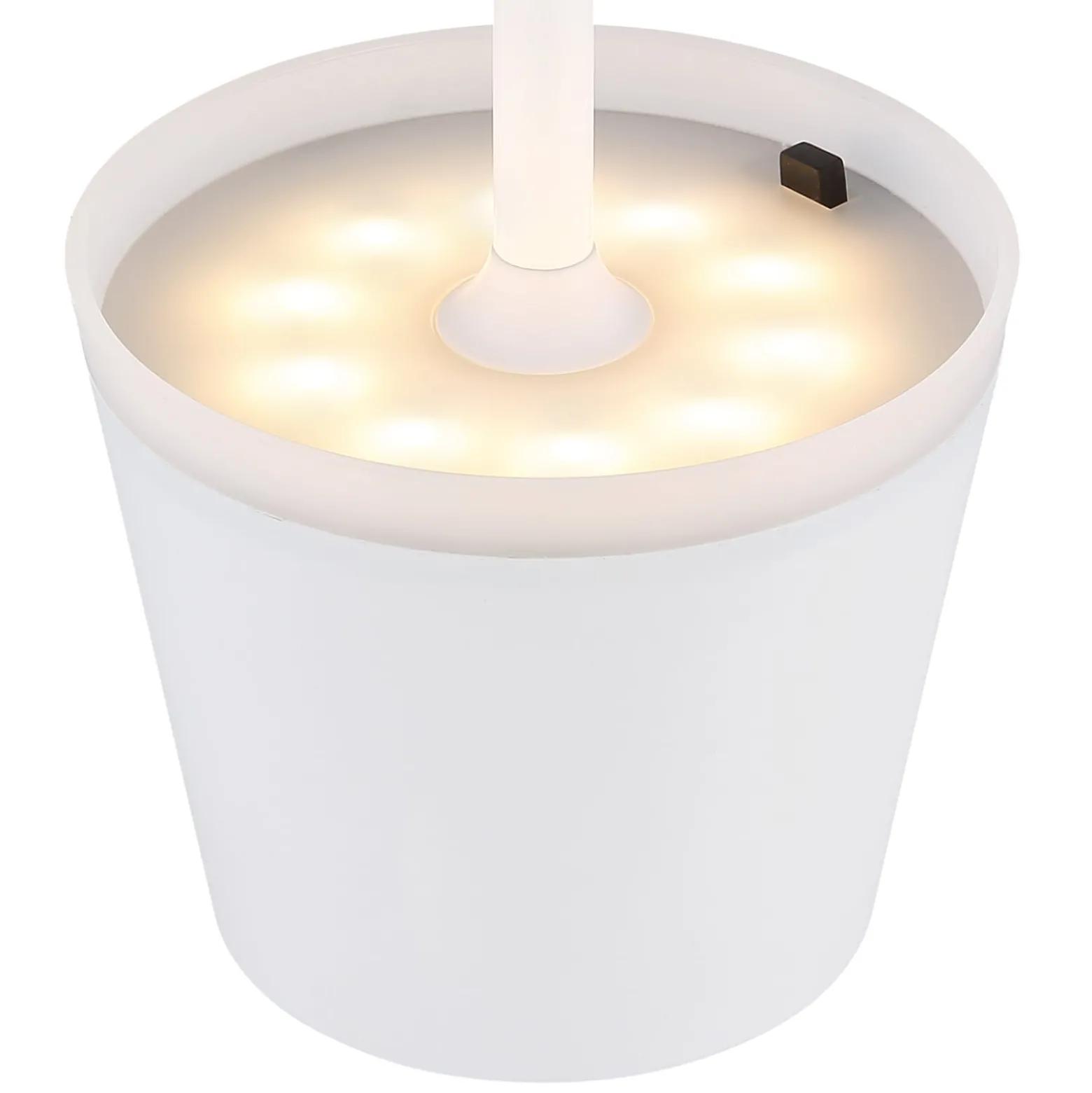 Solar-Tischlampe 36637, IP44, weiß