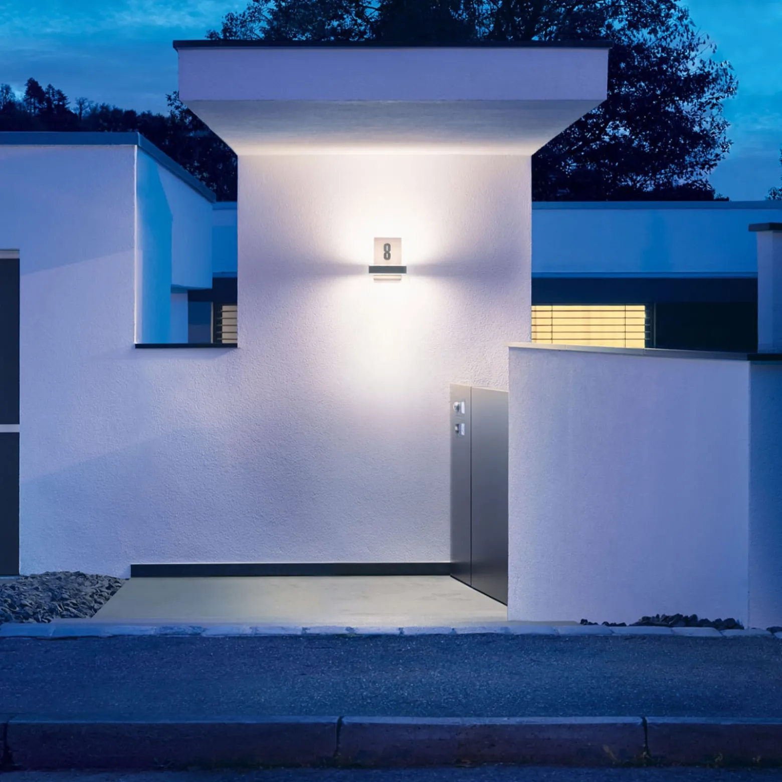 STEINEL L 820 SC LED-Sensor-Wandleuchte, anthrazit