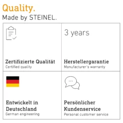STEINEL L 585 S Sensor-Außenwandleuchte anthrazit