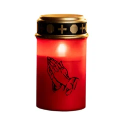 STERNTALER LED-Grablicht, rot, Höhe 12 cm, IP44, Batterie