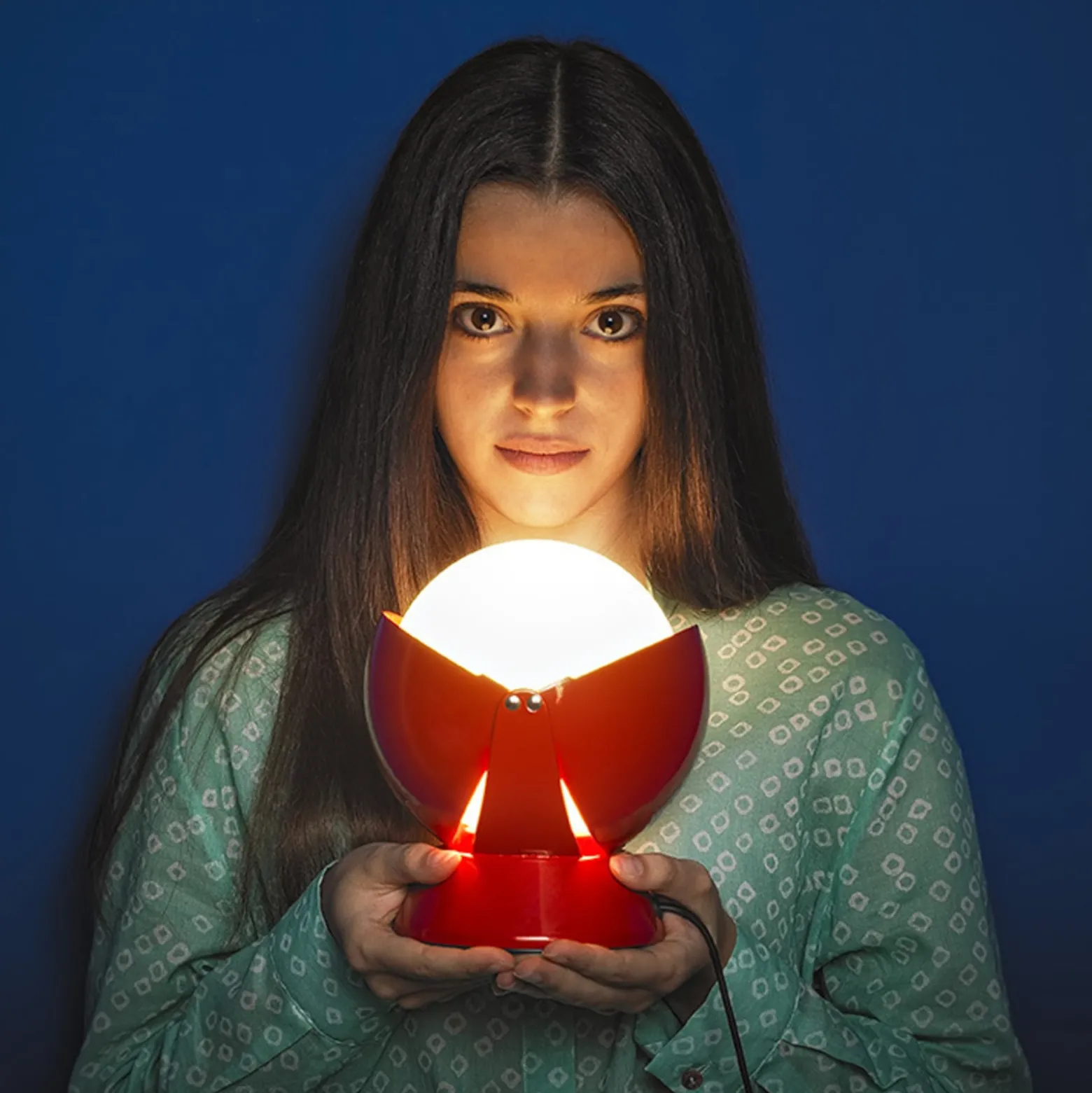 Stilnovo Buonanotte LED-Tischleuchte, rot