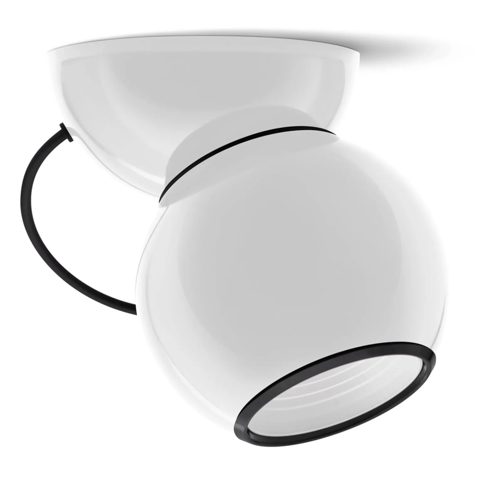 Stilnovo Gravitino LED-Deckenlampe, drehbar weiß