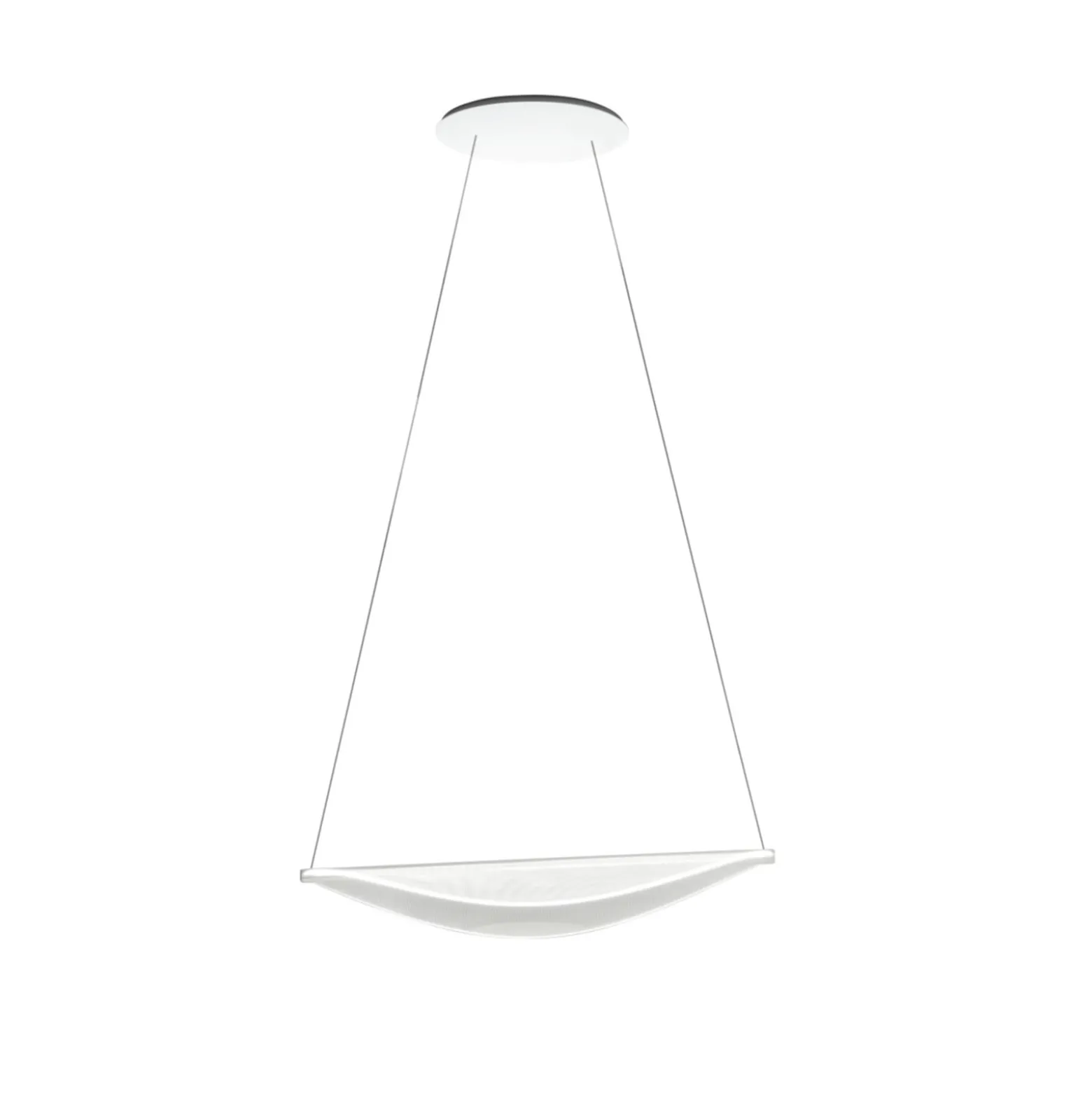 Stilnovo Hängeleuchte Diphy, Aufbau-Baldachin, 76 cm, 3000K